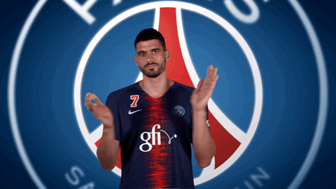 nedim remili applause GIF by Paris Saint-Germain Handball