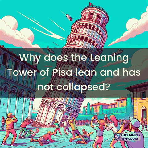 Leaning Tower Of Pisa GIF by ExplainingWhy.com