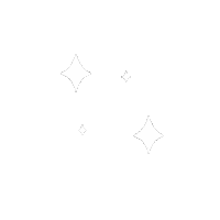 Stars Glitter Sticker by Rabisco de Letras