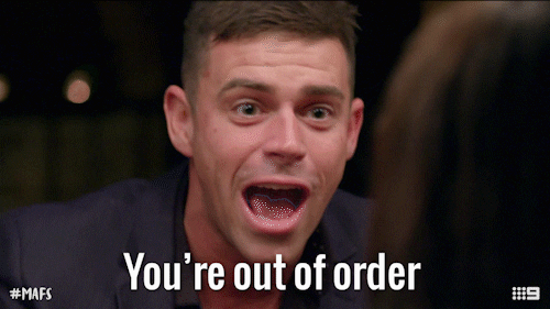 Angry Channel 9 GIF by Married At First Sight Australia