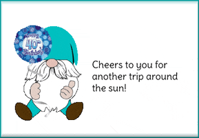 Happy Birthday Gnome GIF