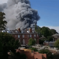 'Significant' Industrial Fire Breaks Out in Kidderminster, England
