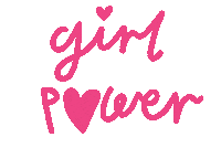 Women Power Hearts Sticker