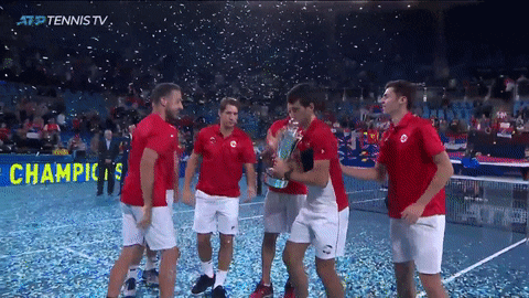 Happy Novak Djokovic GIF by Tennis TV