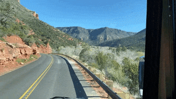 sovereigntyco travel drive road mountains GIF