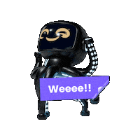 we_ooh will weeeee we ooh Sticker
