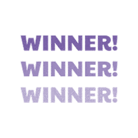 Winner Giveaway Sticker by Jamie Makeup