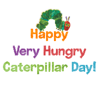 Very Hungry Caterpillar Sticker by PenguinKids