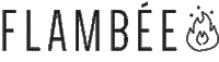 flambee fuego lorena flambe flambee Sticker