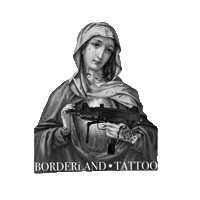 Borderland-Tattoo borderlandtattoo Sticker