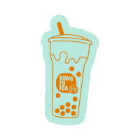 Bubble Tea Sticker by Funny Face Bakery