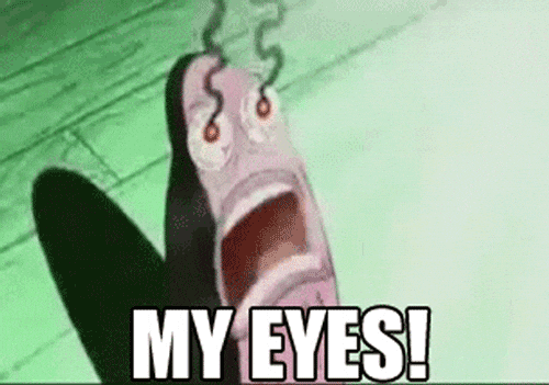 Bright explosion of light