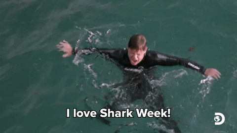Adam Devine Workaholics GIF by Shark Week
