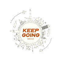 arbaaa keep going keep تسويق arbaaa Sticker