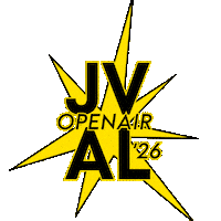 Logo Pink Sticker by JVAL Openair