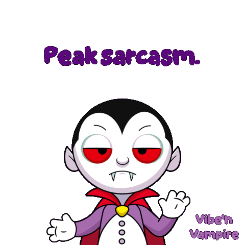 Not Funny Halloween Sticker by VeeFriends