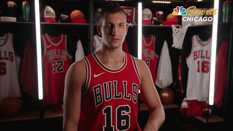 excited chicago bulls GIF by NBC Sports Chicago