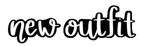 Outfit Outline Sticker