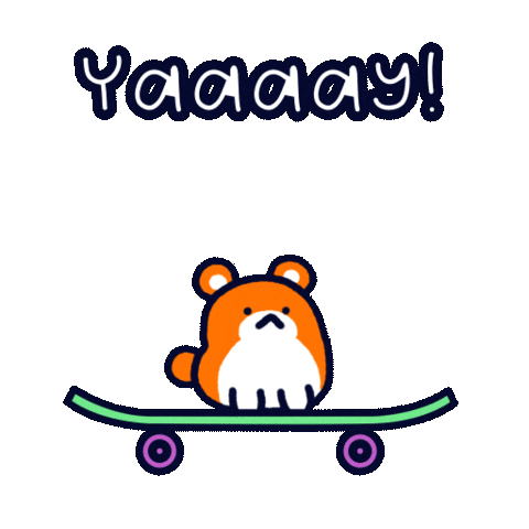 Happy Oh Yeah Sticker