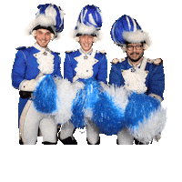 BlaueFunkenKoeln yeah karneval blau alaaf Sticker