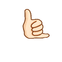Hand Call Sticker