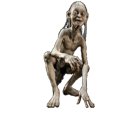 DEBUFFEL lotr bvb precious gollum Sticker