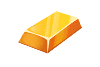 Swipe Up Gold Bar Sticker by Candy Crush