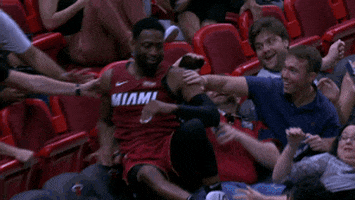 Miami Heat Smile GIF by NBA