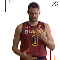 Kevin Love Sport GIF by Cleveland Cavaliers