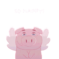 Excited Happy Tears Sticker by PositivelyPigasus