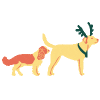 Christmas Puppy Sticker by Butternut Box