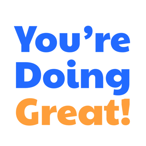 Doing Great Cheer Up Sticker by Hellosehat