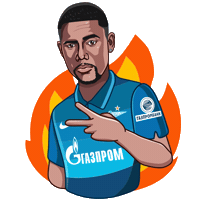 Malcolm Малком Sticker by Zenit Football Club