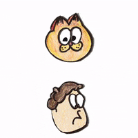 ellie_moon_an hair comic brain jon GIF