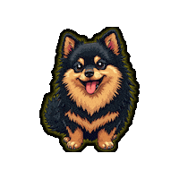Dancing Dog Yeontan Sticker