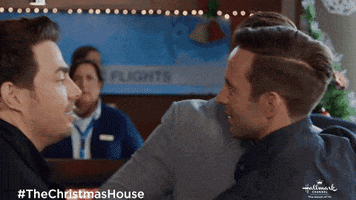 Jonathan Bennett Wow GIF by Hallmark Channel