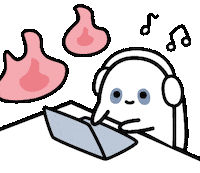 Littleworkingsoul work 上班 社畜 打工小魂 Sticker