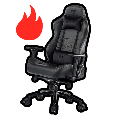 Sevenwin gaming games black win Sticker