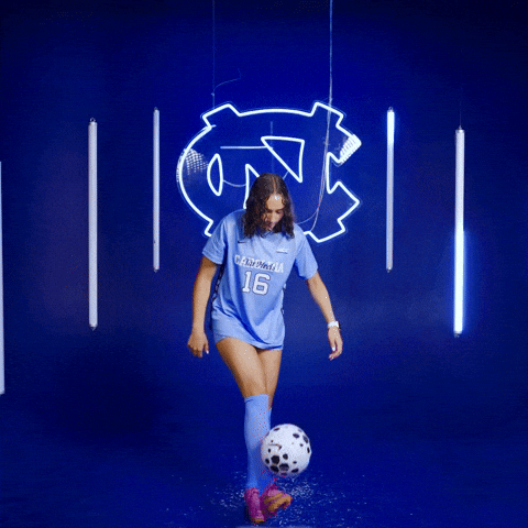 University Of North Carolina Soccer GIF by UNC Tar Heels