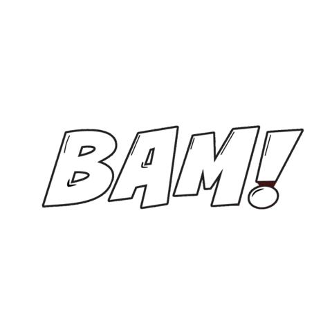 Animation Wow Sticker