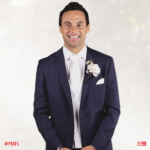 channel 9 fist pump GIF by Married At First Sight Australia