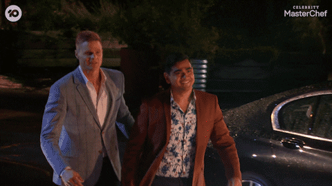 Happy Celebrity Masterchef GIF by MasterChefAU