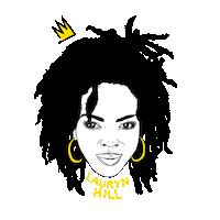 Hip Hop Girl Power Sticker