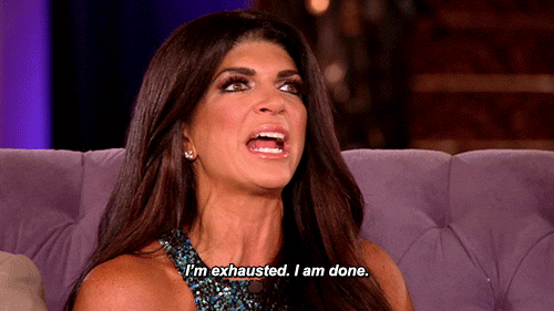 tired real housewives GIF by RealityTVGIFs