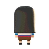 Pixel 3D Sticker by ViuTV