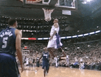 angry slam dunk GIF