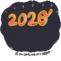 New Year Love Sticker
