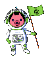 Space Guitar Sticker by Tarara