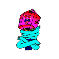 buddah STICKER by Parker Jackson