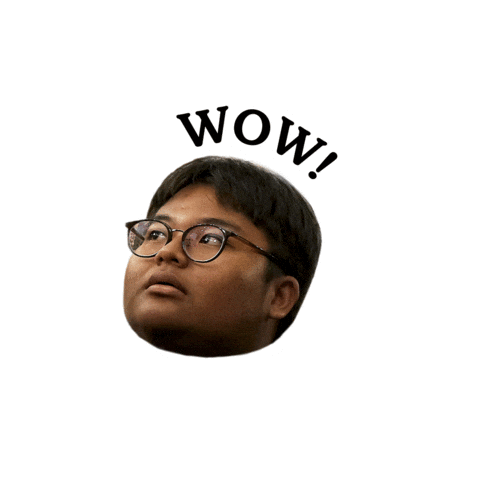 Wow Sticker by Rhaya Flicks